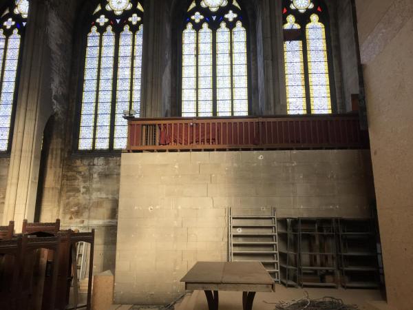 Dépose de l'orgue de l'église Saint-Henri - 2